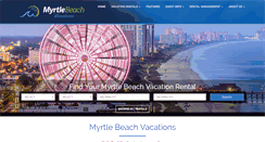 Desktop Screenshot of myrtlebeachvacations.net